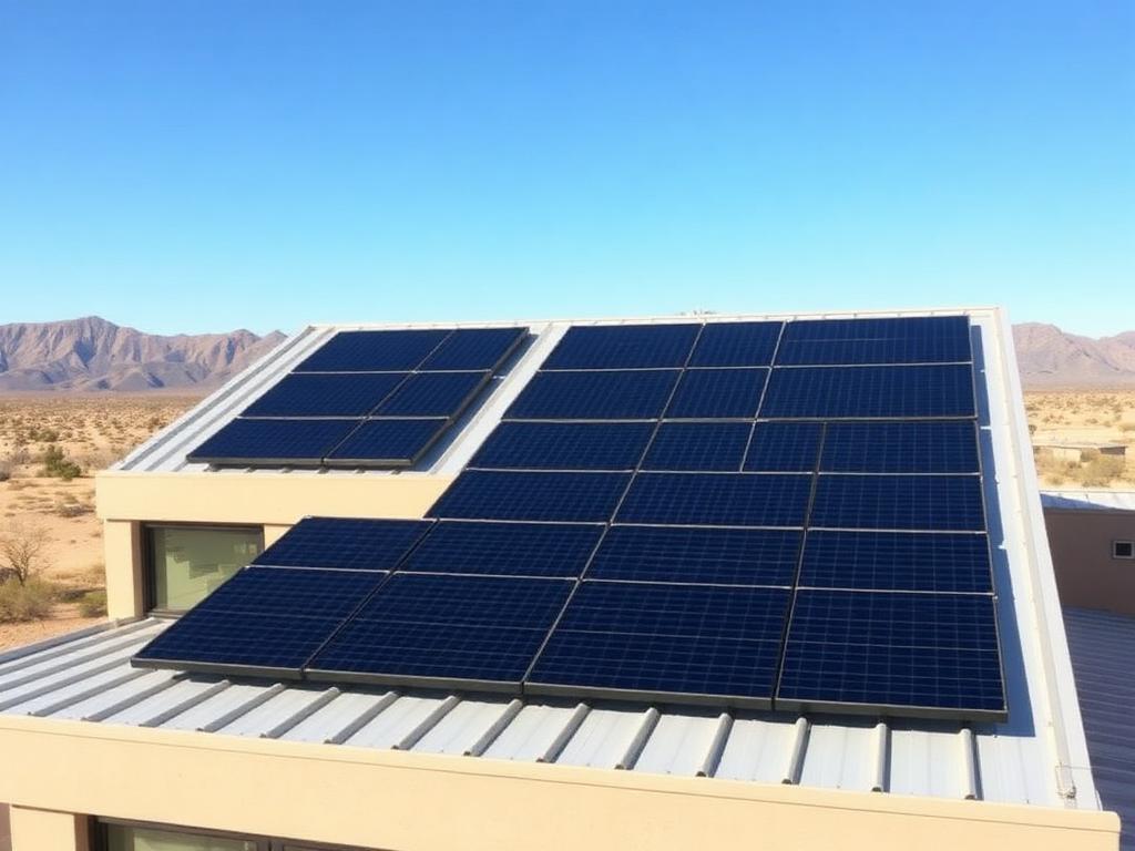 Bare Roof to High-Efficiency Solar Array — after