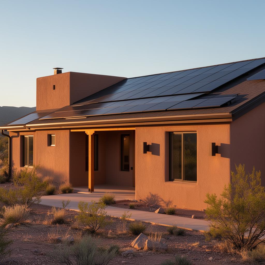 Integrated Solar Roofing System — after